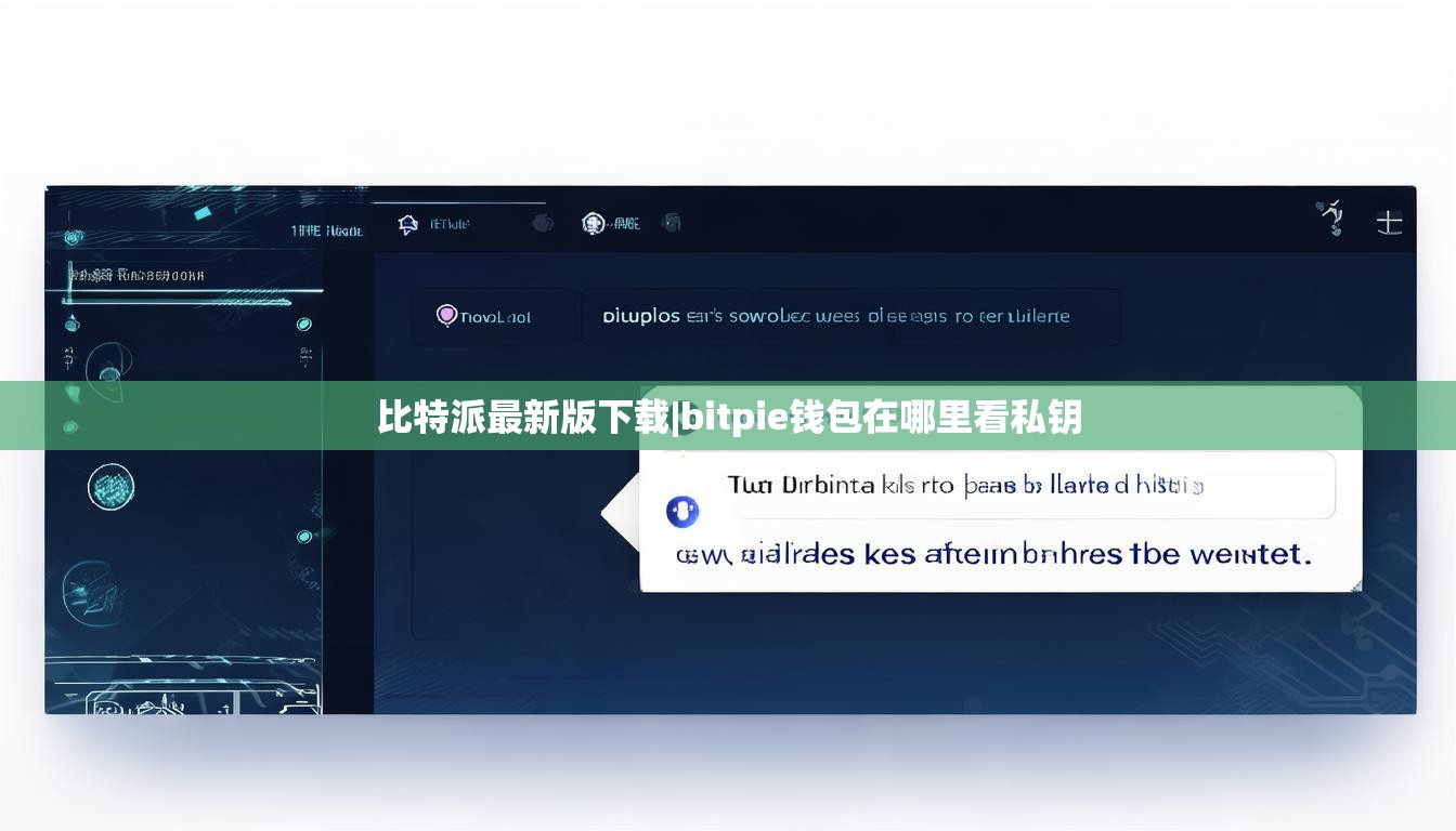 比特派最新版下载|bitpie钱包在哪里看私钥  第1张