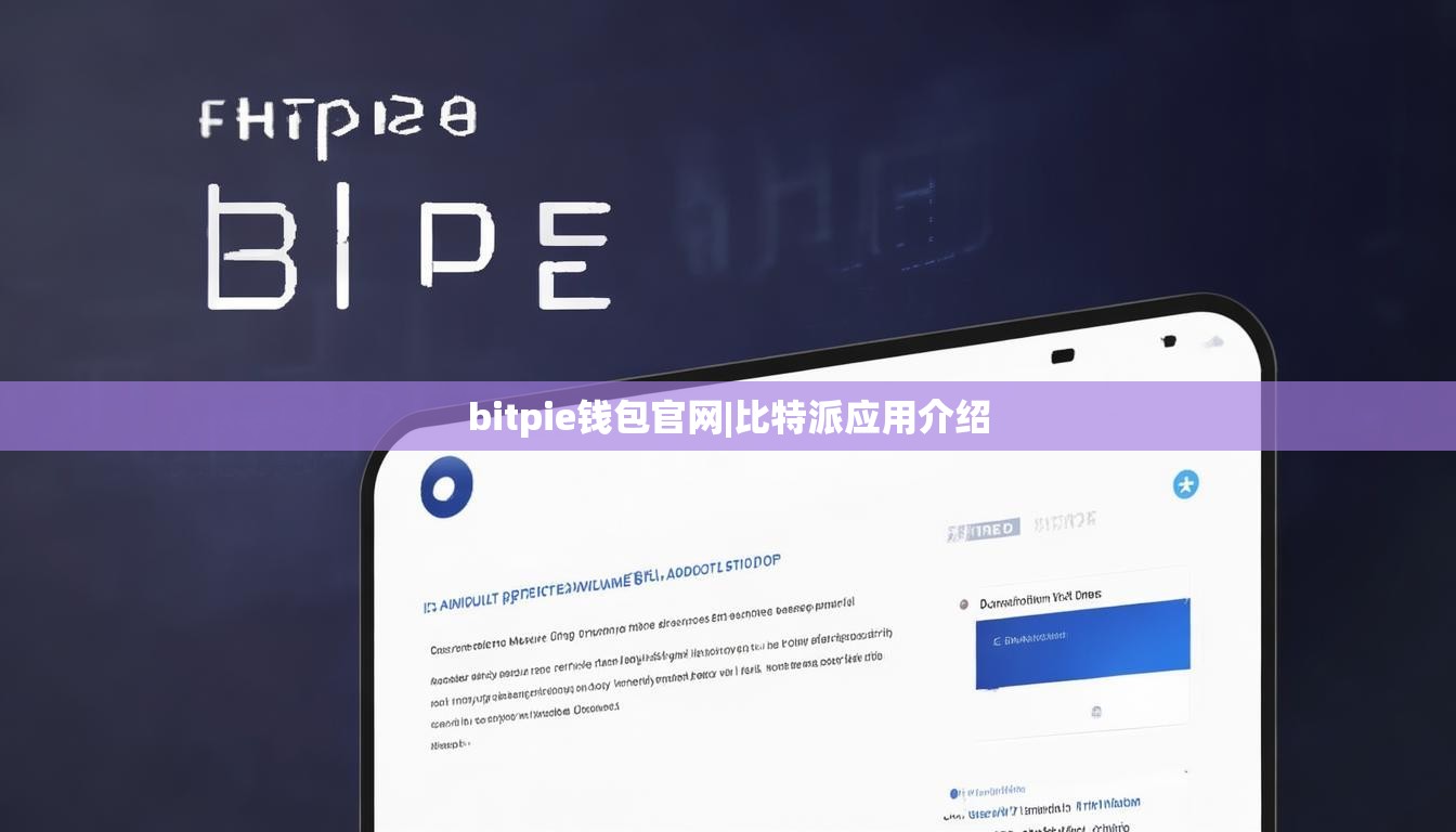 bitpie钱包官网|比特派应用介绍  第1张