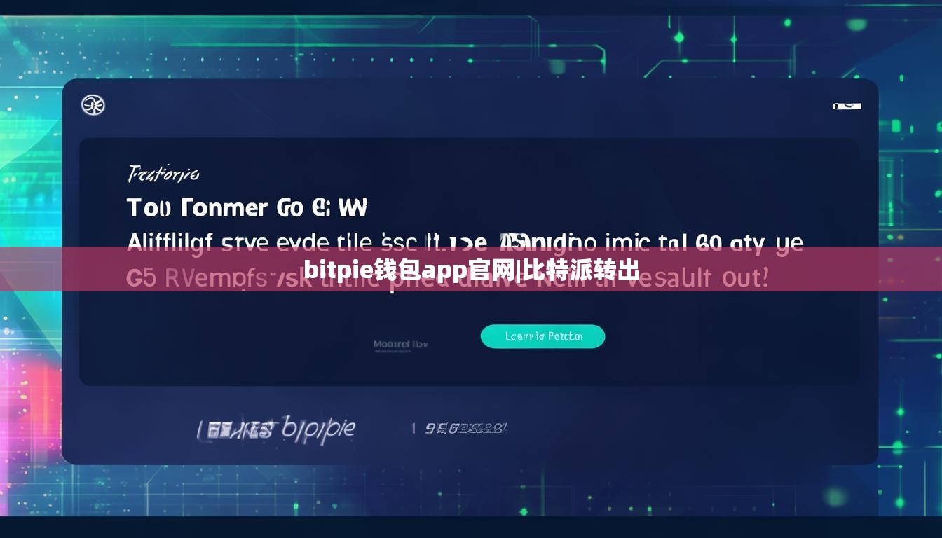 bitpie钱包app官网|比特派转出  第1张