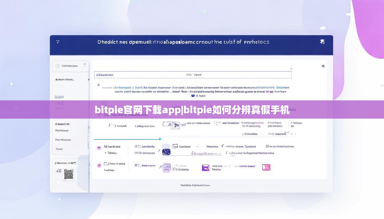 bitpie官网下载app|bitpie如何分辨真假手机  第1张