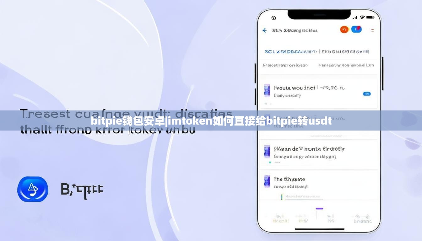 bitpie钱包安卓|imtoken如何直接给bitpie转usdt  第1张