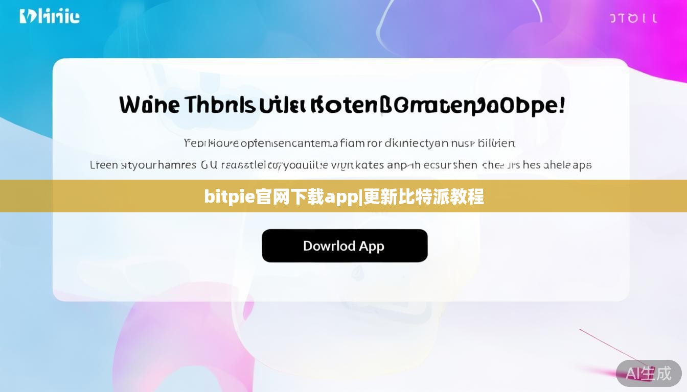 bitpie官网下载app|更新比特派教程  第1张