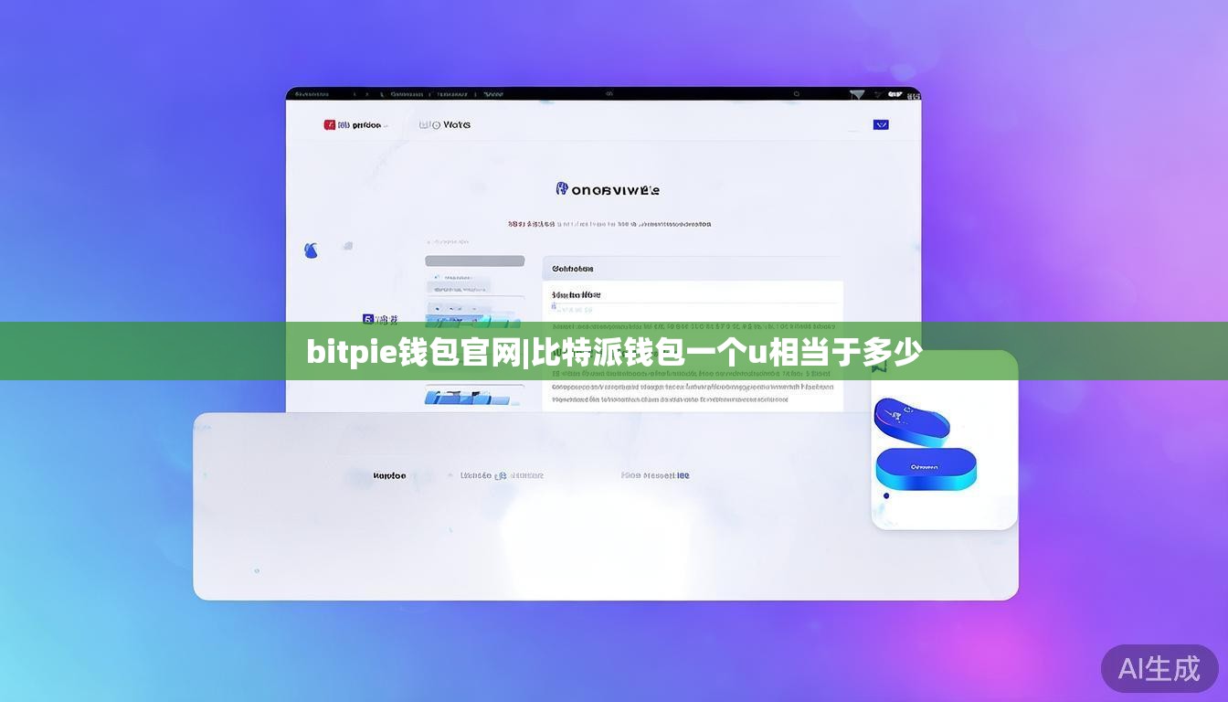 bitpie钱包官网|比特派钱包一个u相当于多少  第1张