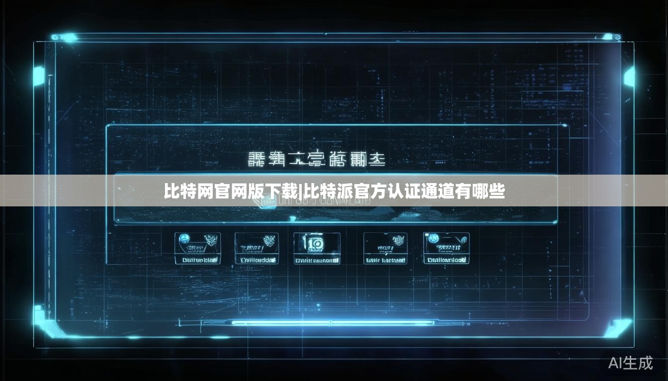 比特网官网版下载|比特派官方认证通道有哪些  第1张