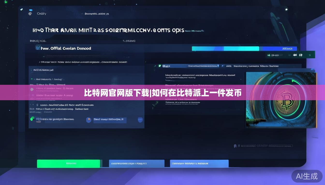 比特网官网版下载|如何在比特派上一件发币  第1张