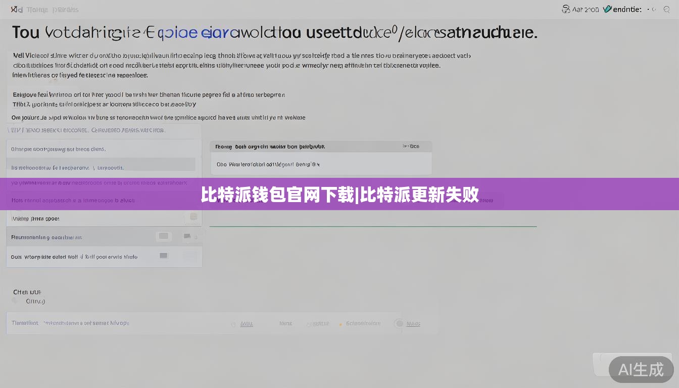 比特派钱包官网下载|比特派更新失败  第1张