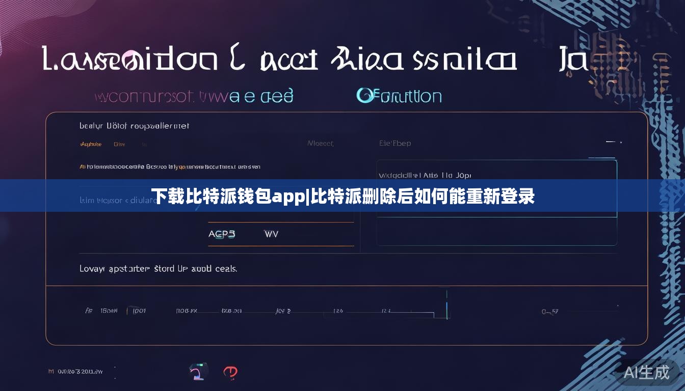 下载比特派钱包app|比特派删除后如何能重新登录  第1张