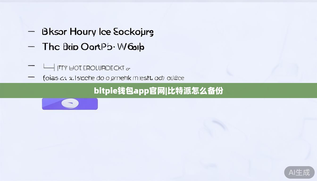 bitpie钱包app官网|比特派怎么备份  第1张