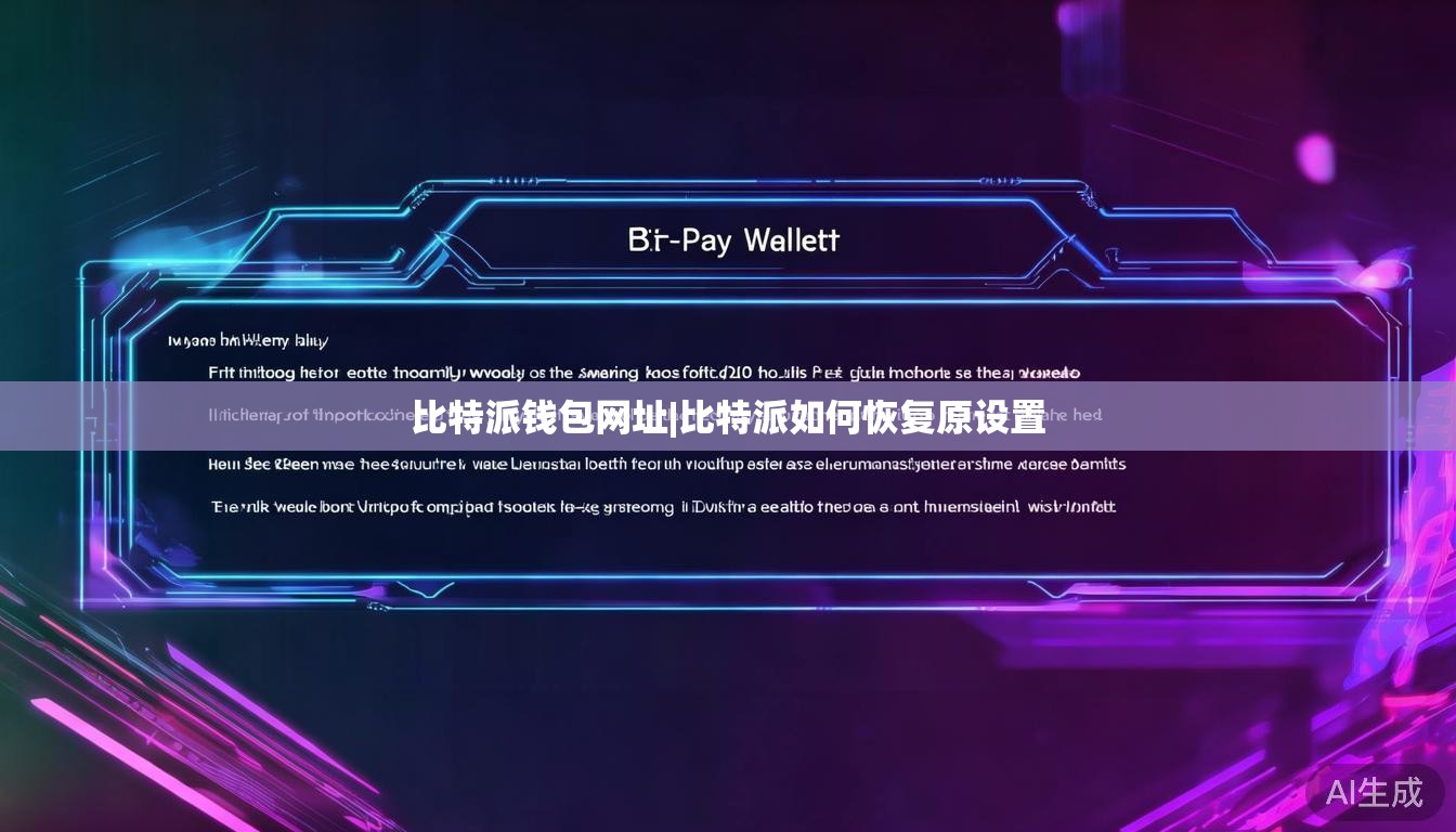 比特派钱包网址|比特派如何恢复原设置  第1张