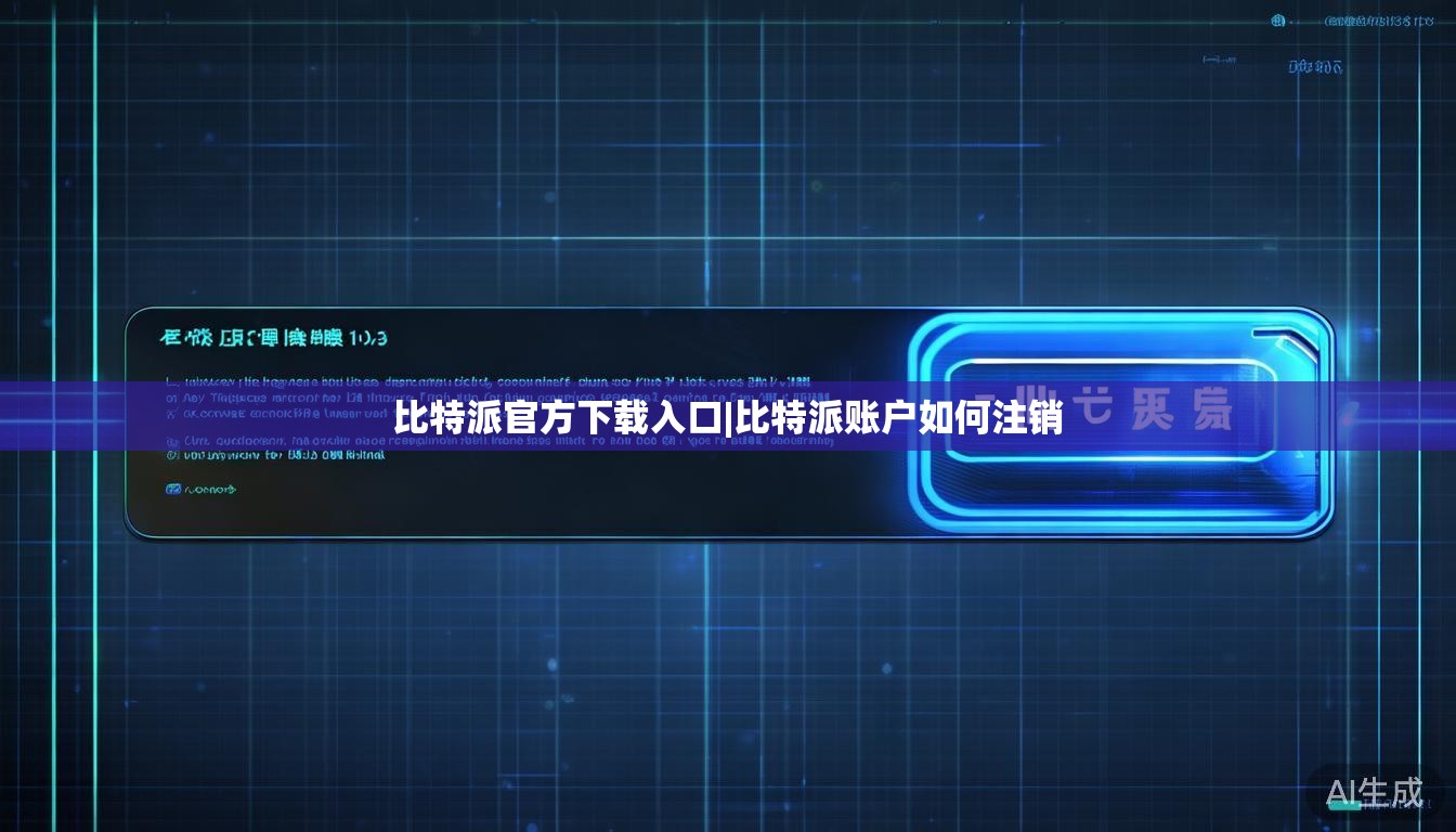 比特派官方下载入口|比特派账户如何注销  第1张