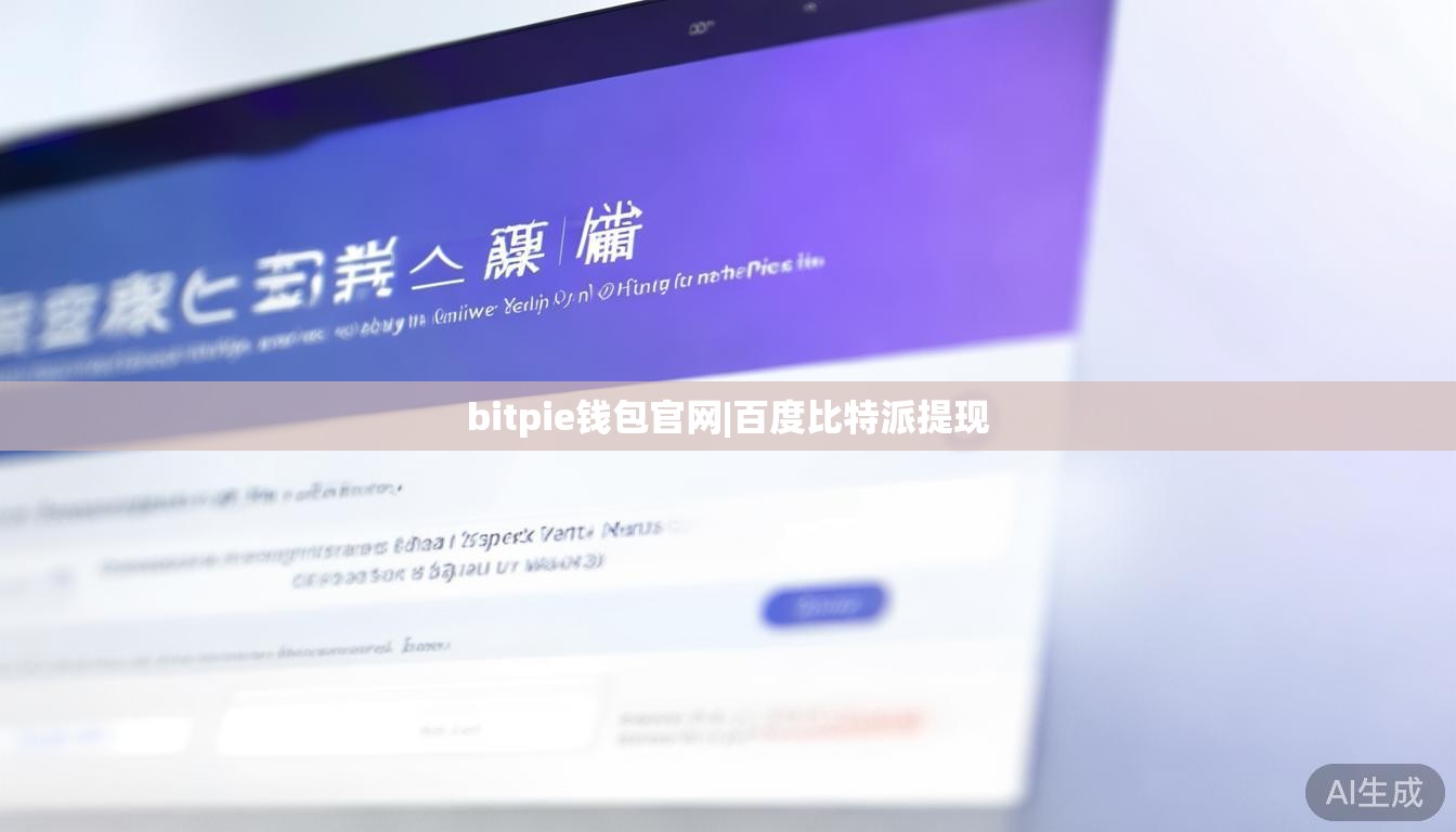 bitpie钱包官网|百度比特派提现  第1张