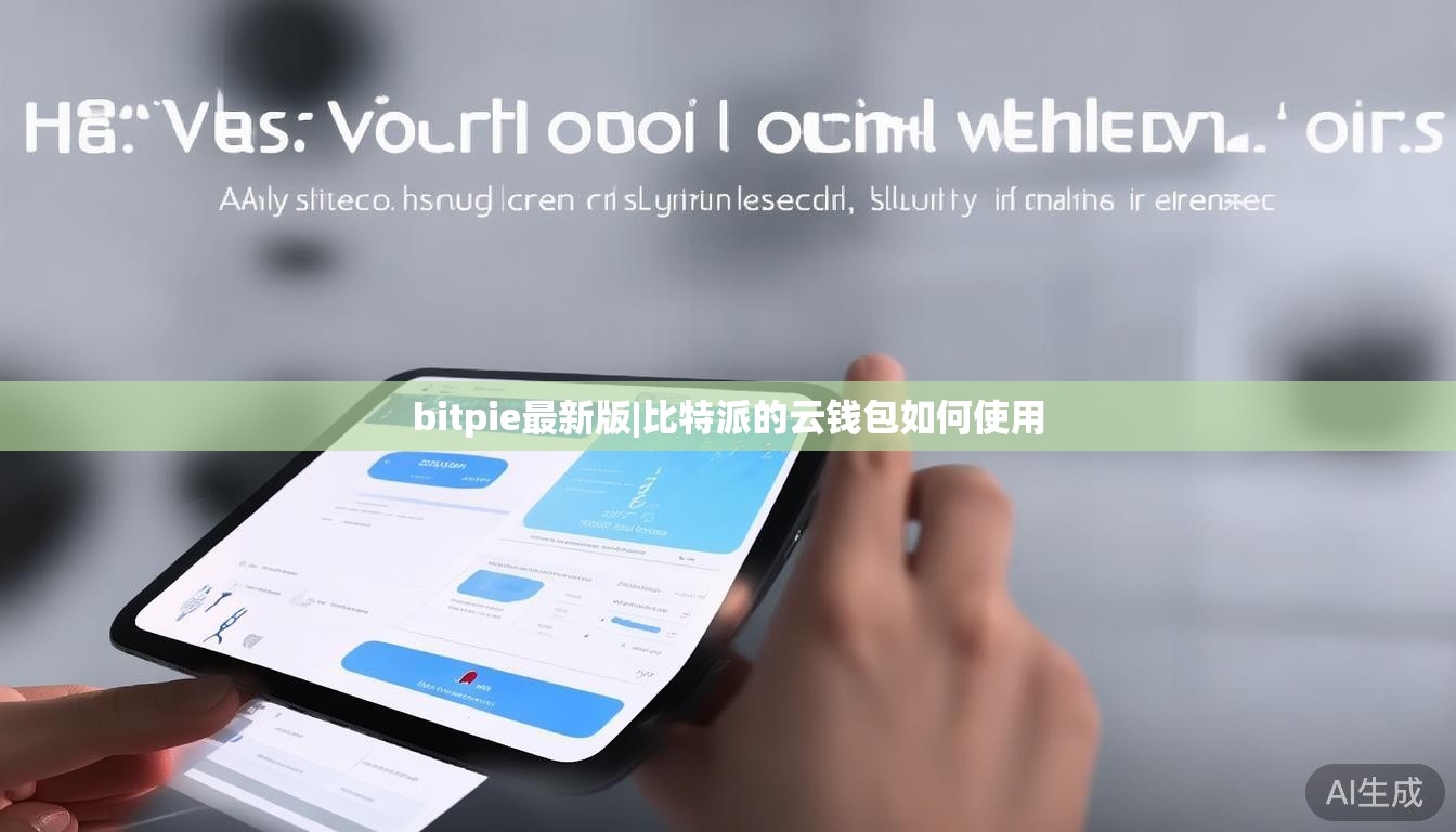 bitpie最新版|比特派的云钱包如何使用  第1张