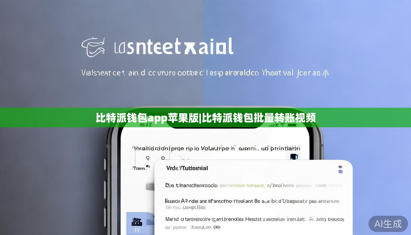 比特派钱包app苹果版|比特派钱包批量转账视频  第1张