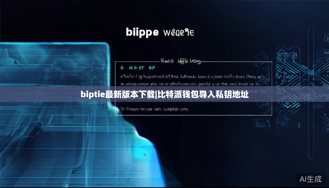 biptie最新版本下载|比特派钱包导入私钥地址  第1张 biptie最新版本下载|比特派钱包导入私钥地址  第1张