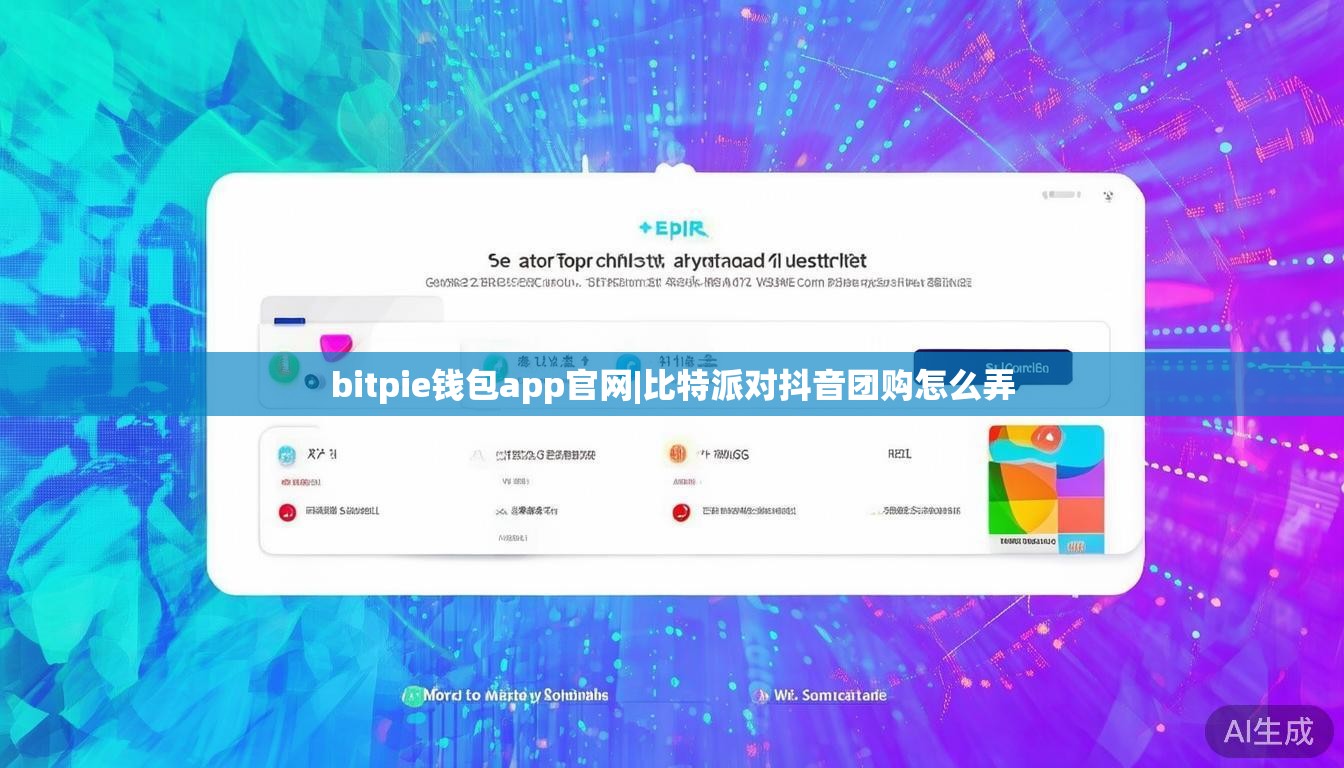 bitpie钱包app官网|比特派对抖音团购怎么弄  第1张