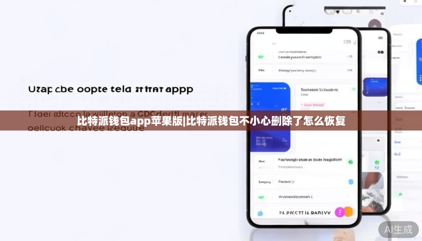 比特派钱包app苹果版|比特派钱包不小心删除了怎么恢复  第1张 比特派钱包app苹果版|比特派钱包不小心删除了怎么恢复  第1张