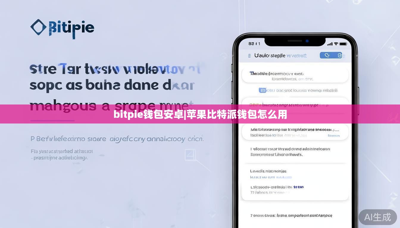 bitpie钱包安卓|苹果比特派钱包怎么用  第1张 bitpie钱包安卓|苹果比特派钱包怎么用  第1张