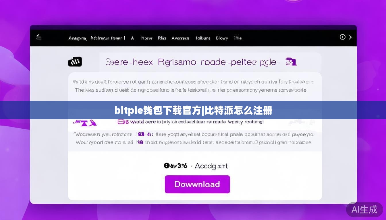 bitpie钱包下载官方|比特派怎么注册 第1张 bitpie钱包下载官方|比特派怎么注册 第1张