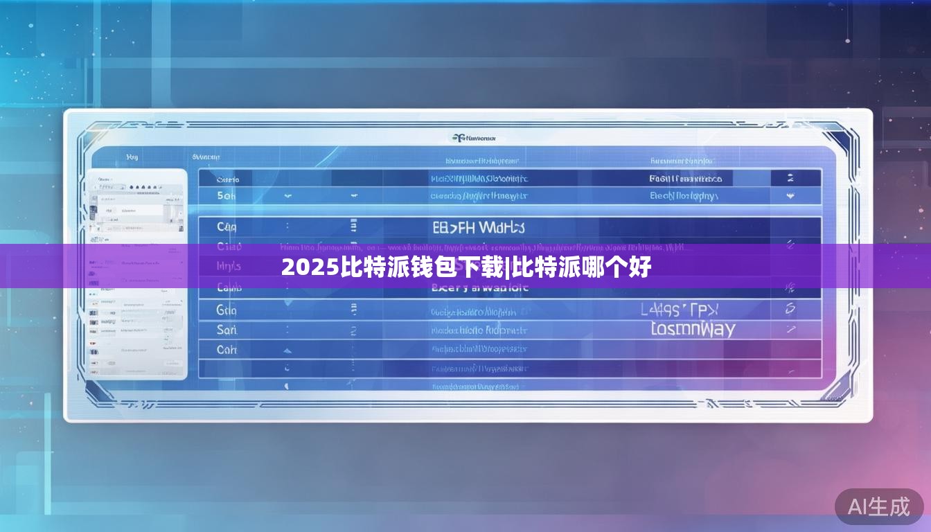2025比特派钱包下载|比特派哪个好 第1张 2025比特派钱包下载|比特派哪个好 第1张