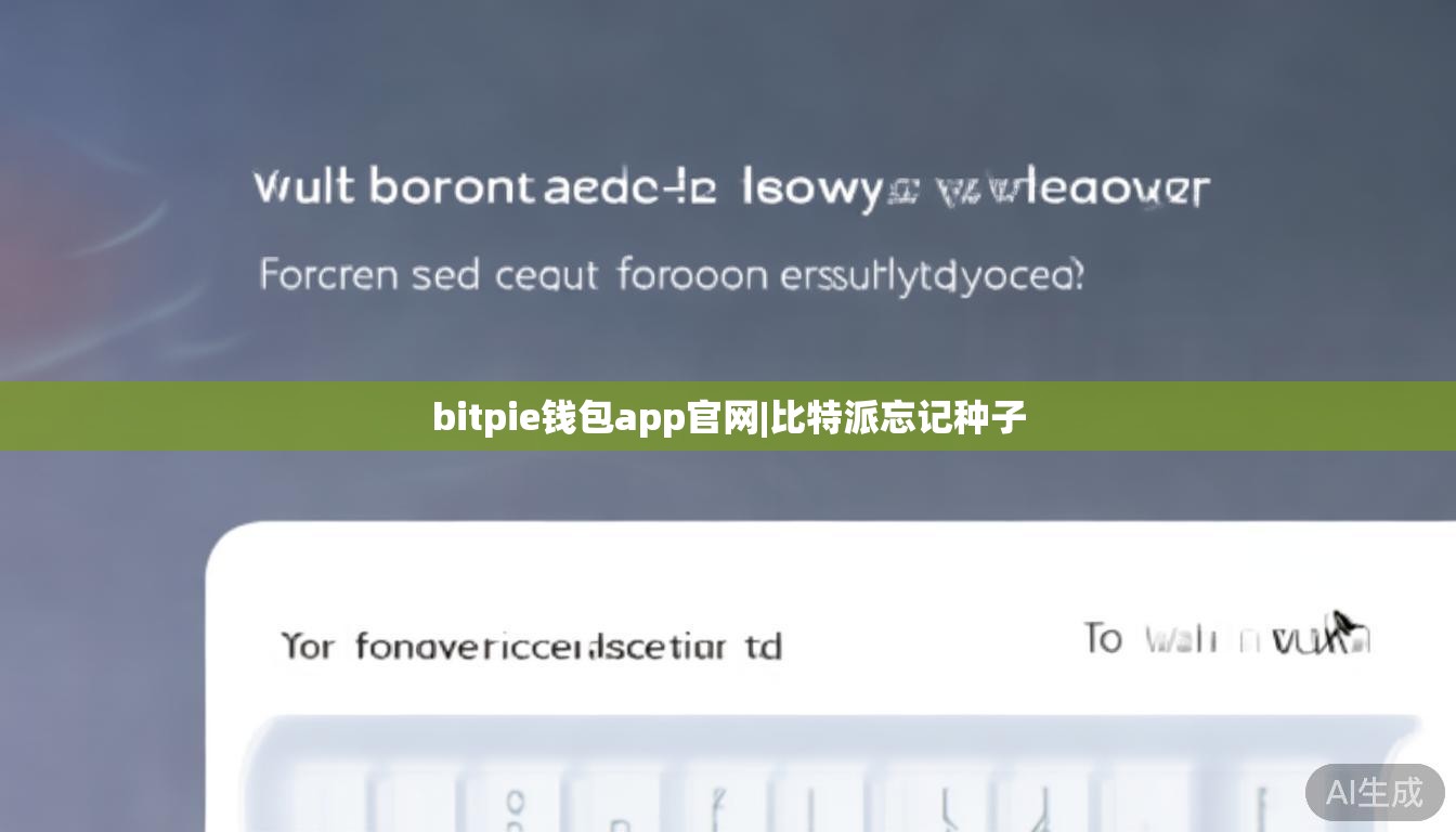 bitpie钱包app官网|比特派忘记种子 第1张 bitpie钱包app官网|比特派忘记种子 第1张