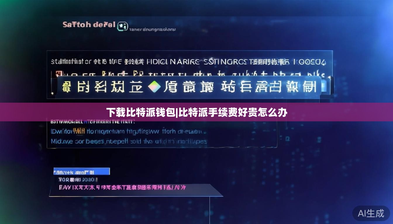下载比特派钱包|比特派手续费好贵怎么办  第1张
