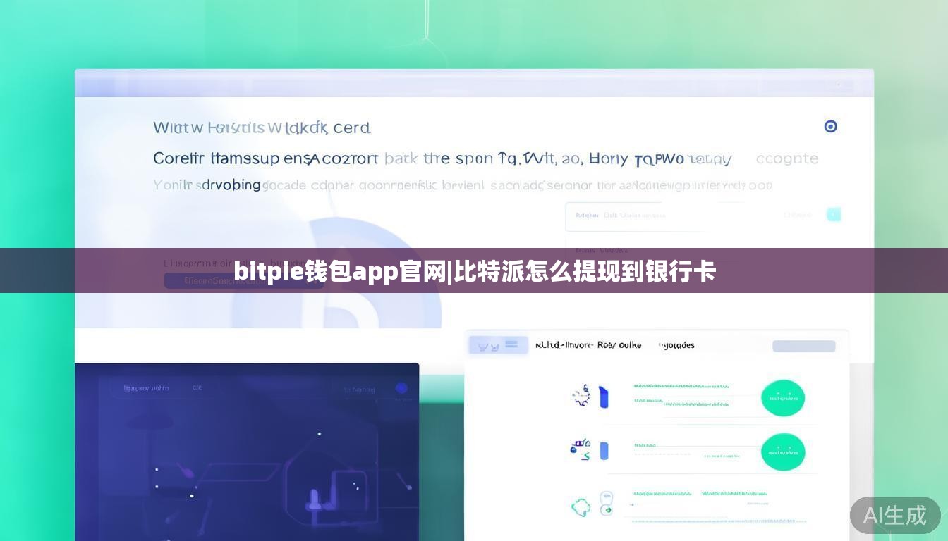 bitpie钱包app官网|比特派怎么提现到银行卡 第1张 bitpie钱包app官网|比特派怎么提现到银行卡 第1张
