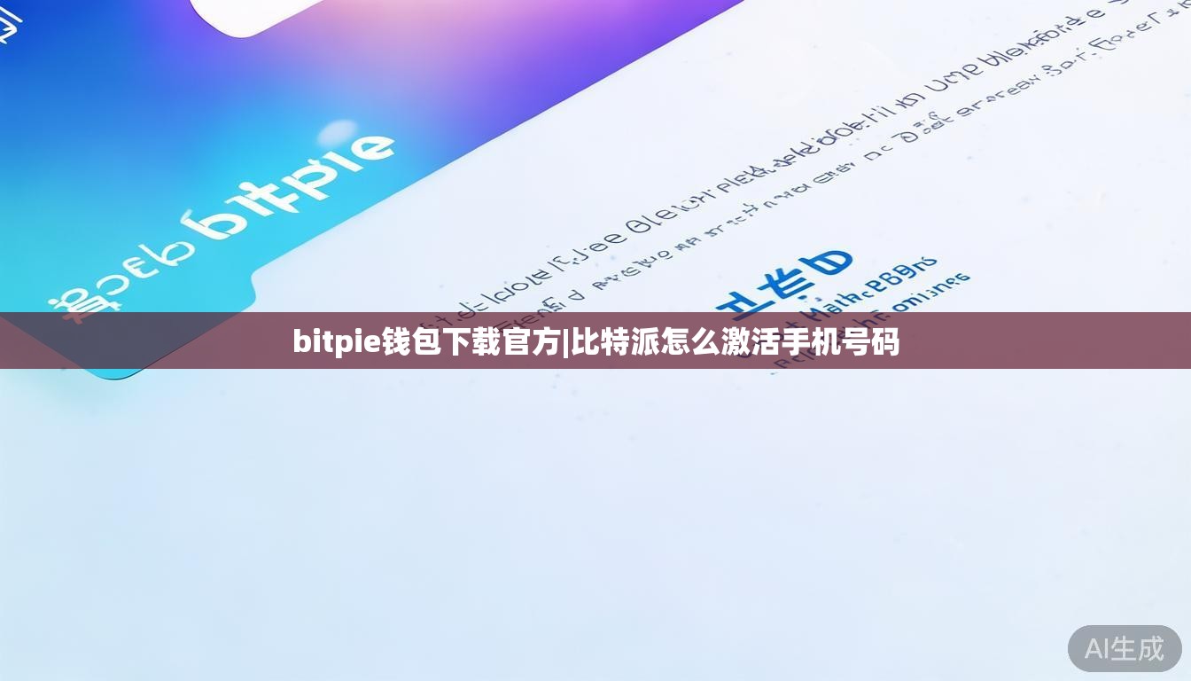 bitpie钱包下载官方|比特派怎么激活手机号码  第1张