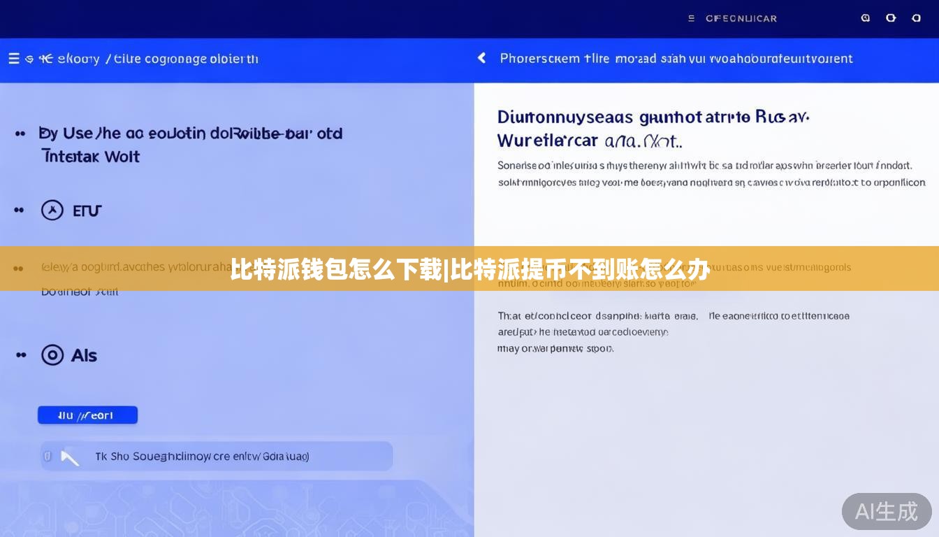 比特派钱包怎么下载|比特派提币不到账怎么办  第1张