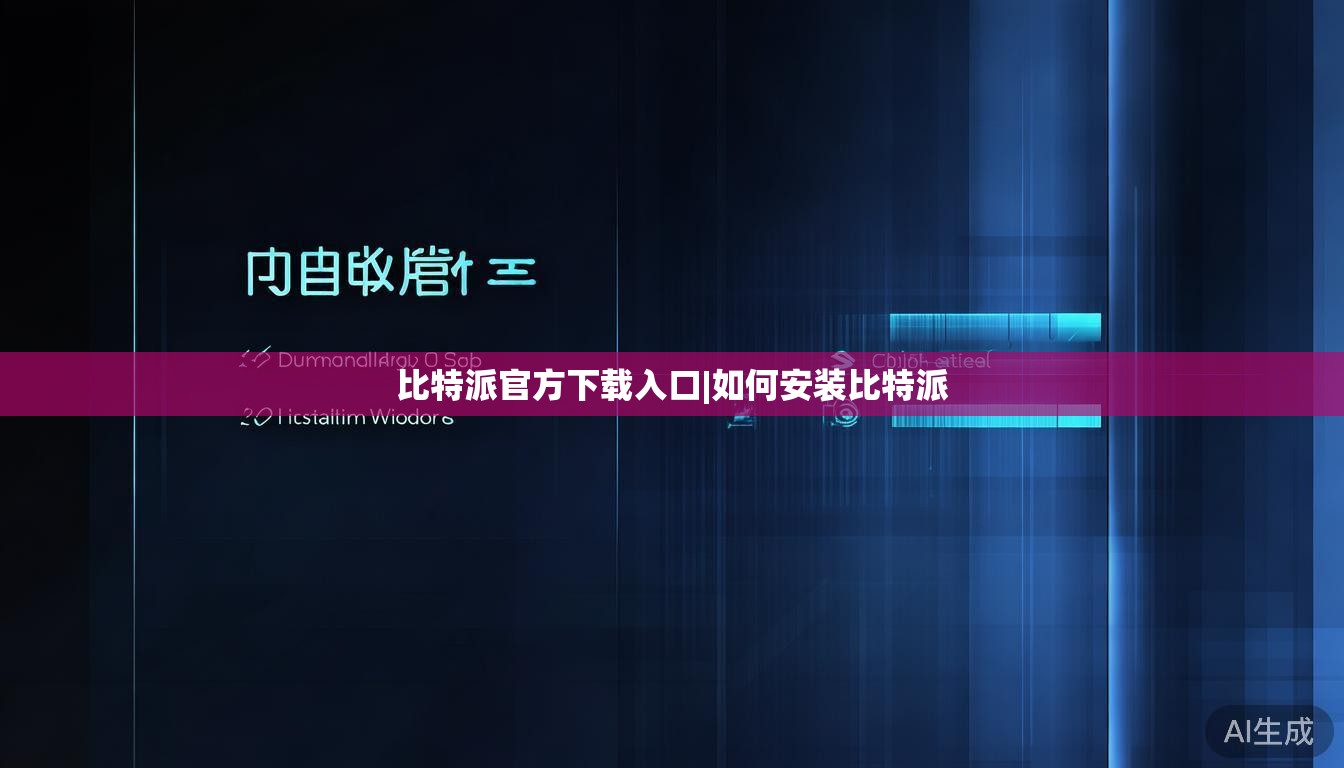 比特派官方下载入口|如何安装比特派 第1张 比特派官方下载入口|如何安装比特派 第1张